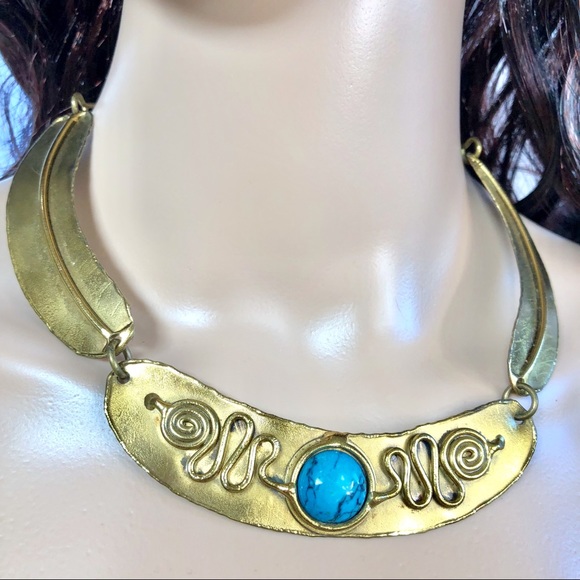 Stunning Gold & Turquoise Jewelry Set 🔥 - Picture 7 of 7